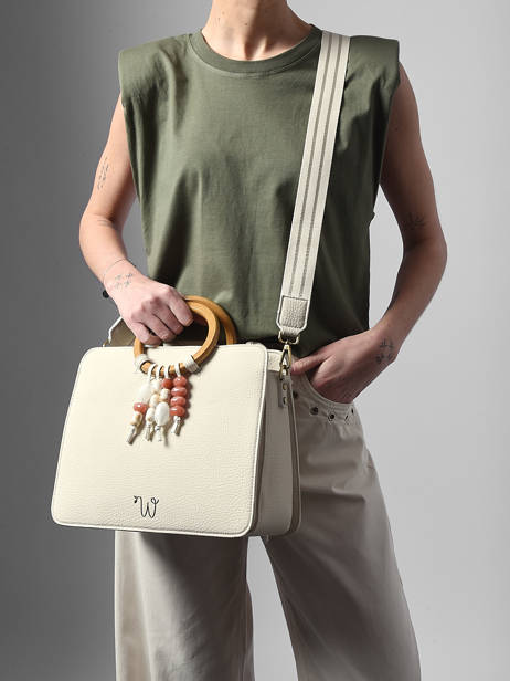 Handtas Camomille Pearl Woomen Beige camomille pearl WCAE1M ander zicht 2