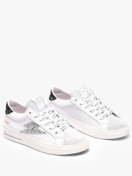 Sneakers Maya Uit Leder Semerdjian Wit women MAYAC782 ander zicht 1