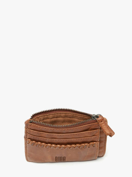 Kaarthouder Heritage Leder Biba Bruin heritage WIN8L ander zicht 1