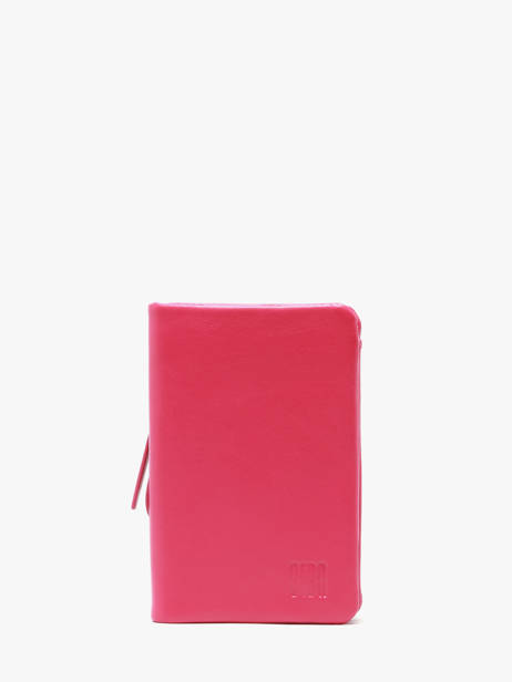 Portefeuille Wallet Leder Biba Roze wallet SFM4L