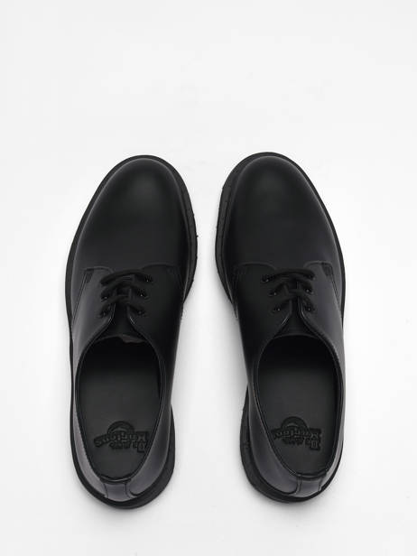 Derby Veterschoenen 1461 Mono Uit Leder Dr martens Zwart boy 14345001 ander zicht 4