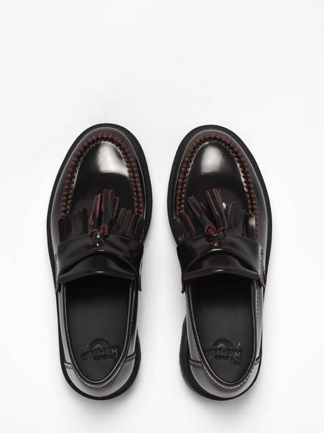 Mocassins Adrian Uit Leder Dr martens Rood women 14573601 ander zicht 3