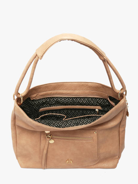 Schoudertas Bride Lulu castagnette Roze bride ALEXI ander zicht 3