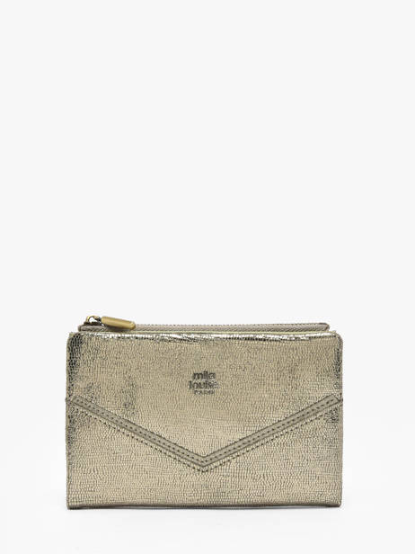 Portefeuille Vintage Leder Mila louise Beige vintage 3760RXXC