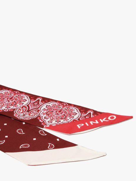 Tasaccessoire Bandana Ribbon Pinko Rood logo shopper 6653A38G ander zicht 1