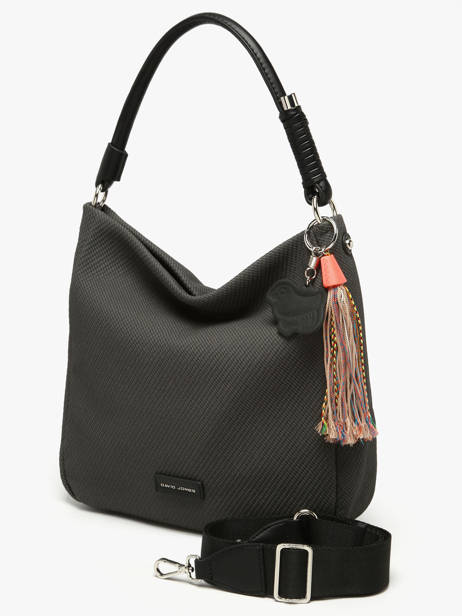 Schoudertas Grigri Polyurethaan David jones Zwart grigri CM8384 ander zicht 2