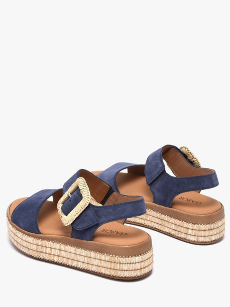 Sandalen Uit Leder Gabor Blauw women 16 ander zicht 2