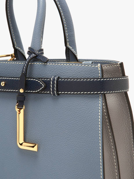 Handtas Faubourg Leder Lancel Blauw faubourg A13548 ander zicht 3