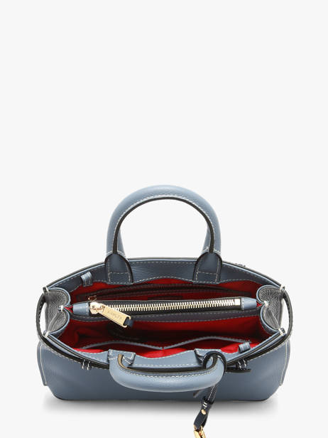 Handtas S Faubourg Leder Lancel Blauw faubourg A13547 ander zicht 4