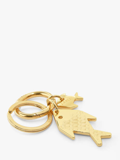 Bag Charm Poissons Metaal Lancel Goud lancel plage  A14119 ander zicht 2