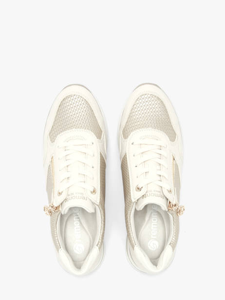 Sneakers Remonte Beige women 60 ander zicht 3