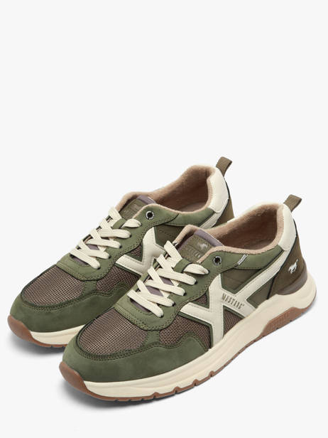 Sneakers Mustang Groen men M0291005 ander zicht 1
