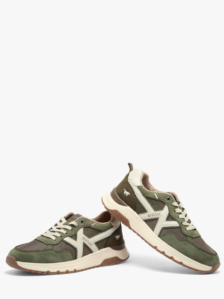 Sneakers Mustang Groen men M0291005 ander zicht 2