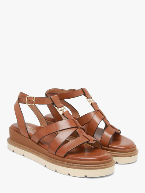 Sandalen Uit Leder Tamaris Bruin women 46 ander zicht 1