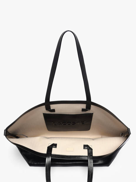 Schoudertas Lite Lacoste Zwart lite NF5248AX ander zicht 3