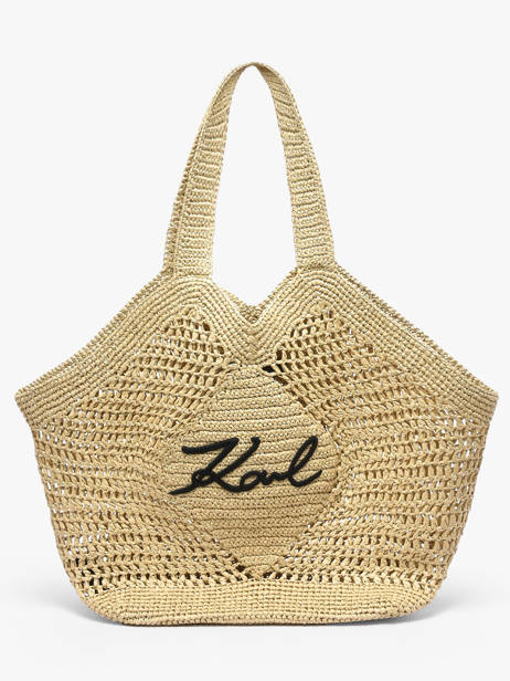 Schoudertas K Signature Nylon Karl lagerfeld Beige k signature B2W46068