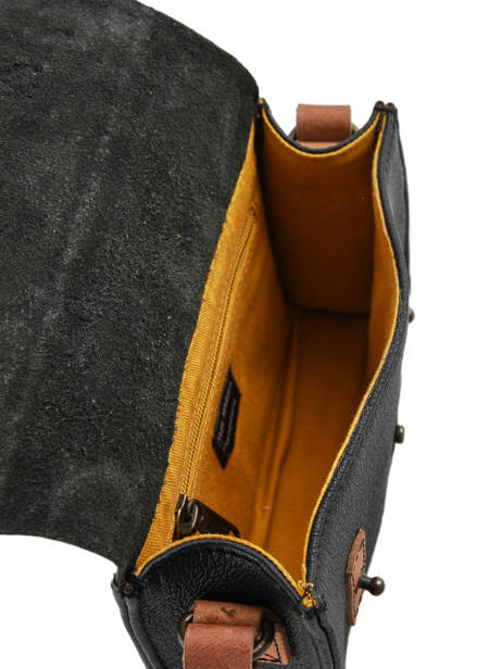 Cross Body Tas Mini Indispensable Leder Paul marius Zwart vintage MINI ander zicht 4