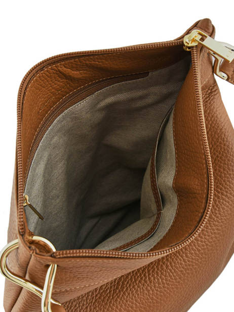 Cross Body Tas Tiki Mini Leder Nathan baume Bruin victoria N1910586 ander zicht 4