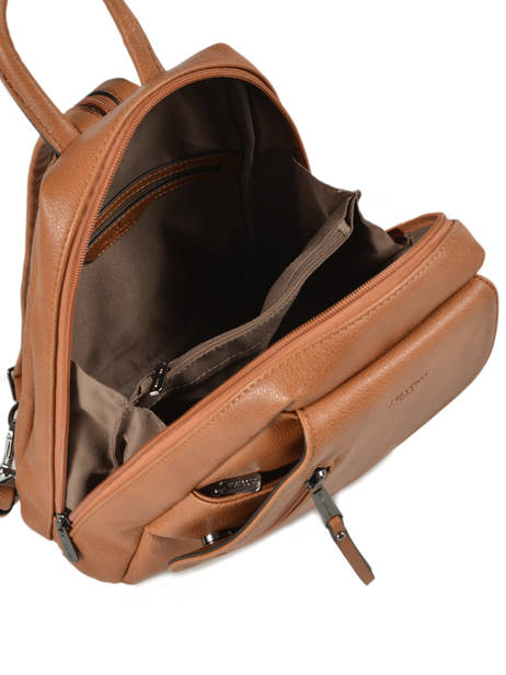 Rugzak Gracieuse Hexagona Bruin gracieuse 315306 ander zicht 3