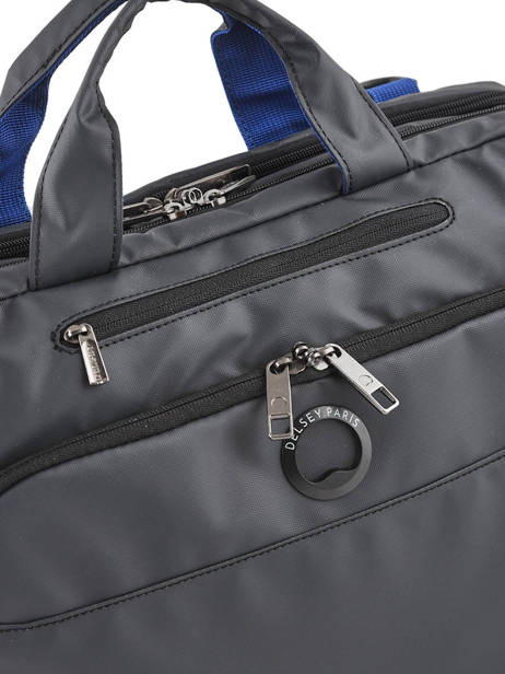 Laptoptas Parvis 2 Compartimenten Delsey Zilver parvis + 3944169 ander zicht 1