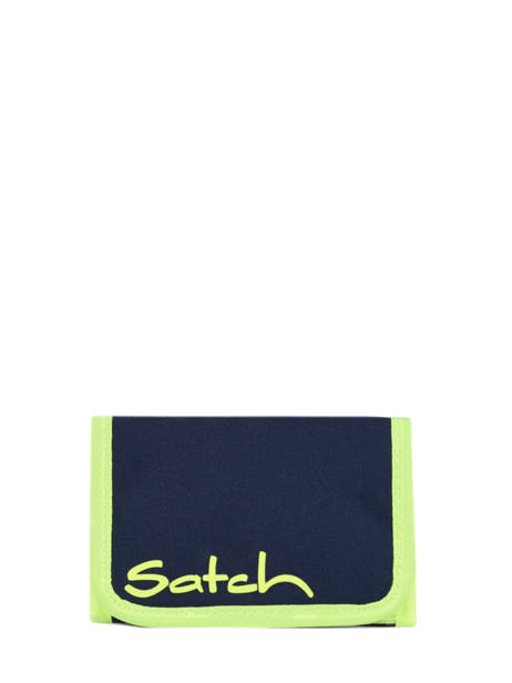 Portefeuille Satch Blauw wallet WAL