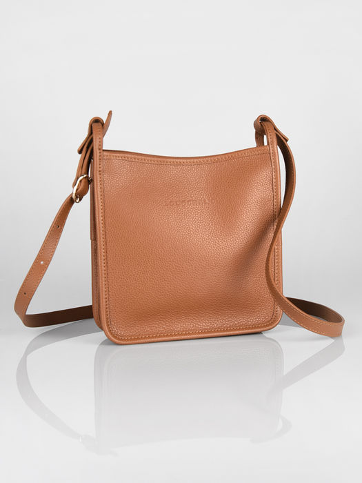 Longchamp Le foulonné Cross bodytas Bruin