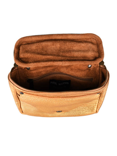 Cross Body Tas Vintage Paul marius Goud vintage GAVROCH2 ander zicht 4