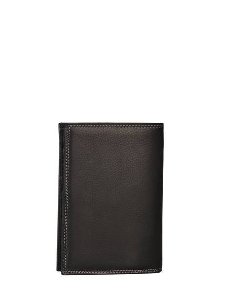 Portefeuille Leder Katana Zwart marina AW05995 ander zicht 3
