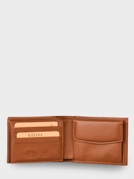 Portefeuille Leder Katana Bruin marina 753014 ander zicht 1
