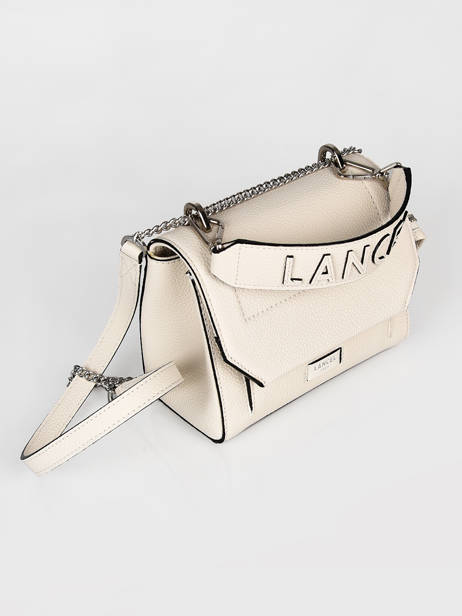 Handtas S Ninon Leder Lancel Beige ninon A09221 ander zicht 2