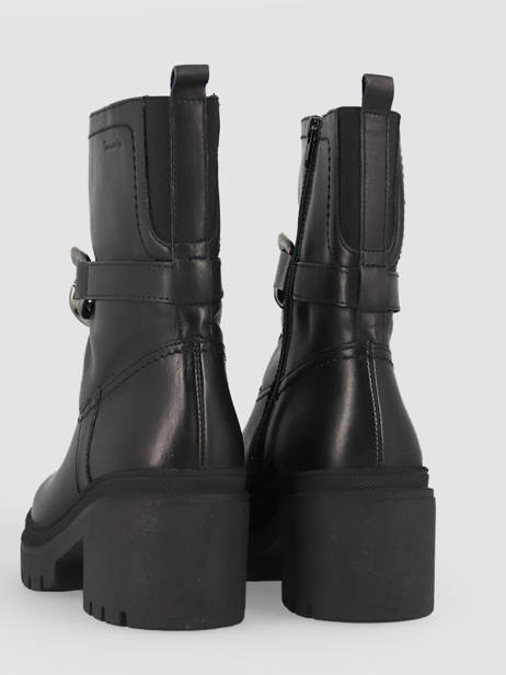 Laarzen Uit Leder Tamaris Zwart women 37 ander zicht 4