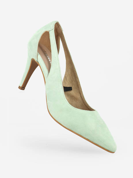 Pumps Uit Suède Leder Tamaris Groen women 38 ander zicht 4