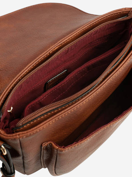 Cross Body Tas Toscane Hexagona Bruin toscane 579734 ander zicht 2