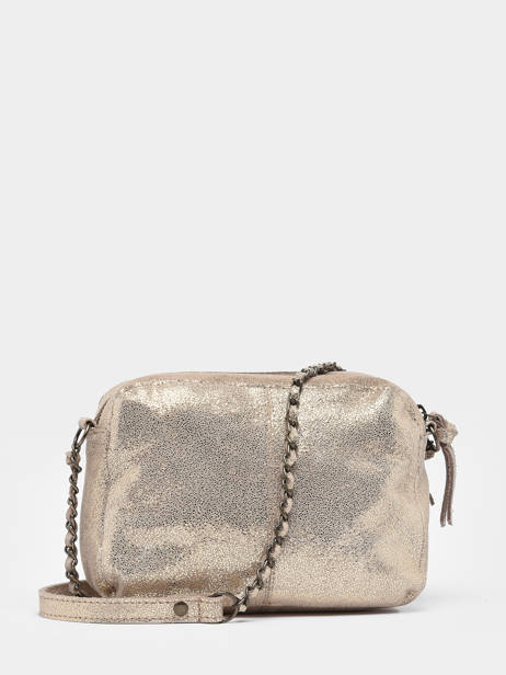 Cross Body Tas Naina Leder Pieces Goud naina 17063358 ander zicht 4
