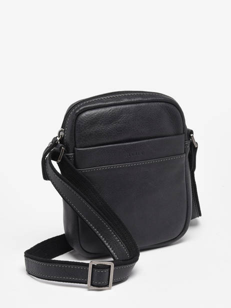 Cross Body Tas Spider Leder Etrier Zwart spider ESPI704S ander zicht 2
