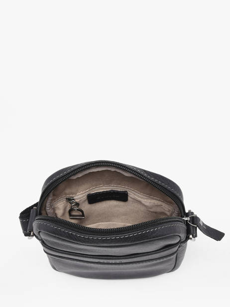 Cross Body Tas Spider Leder Etrier Zwart spider ESPI704S ander zicht 3