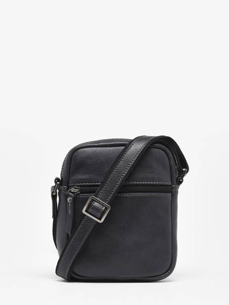 Cross Body Tas Spider Leder Etrier Zwart spider ESPI704S ander zicht 4