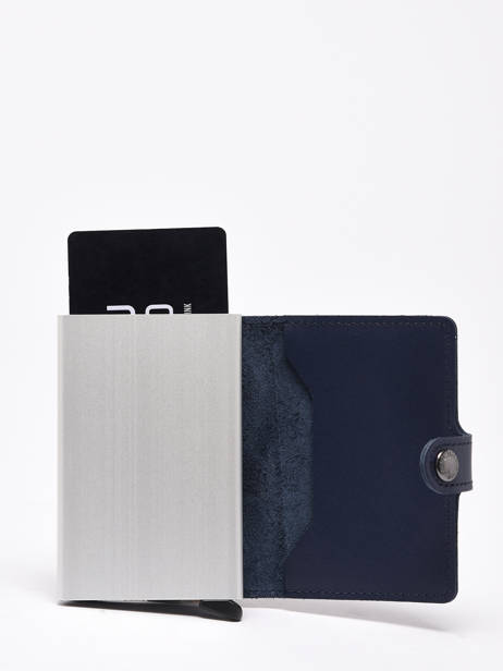 Kaarthouder Original Leder Secrid Blauw original MO ander zicht 2