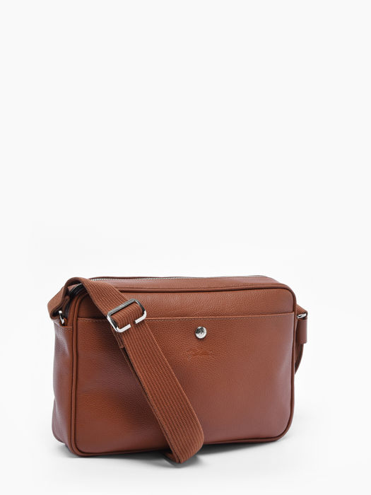 Longchamp Le foulonné Cross bodytas Bruin