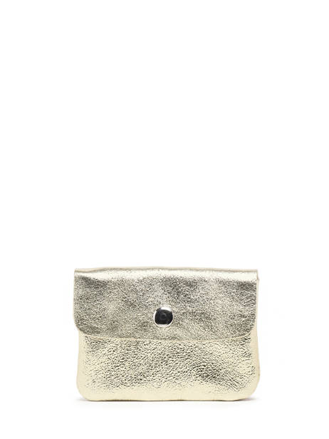 Portemonnee Nine Leder Milano Goud nine NI22042N