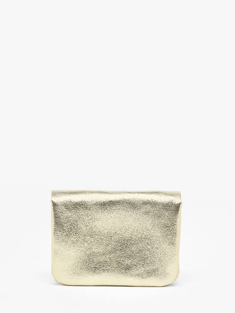 Portemonnee Nine Leder Milano Goud nine NI22042N ander zicht 2