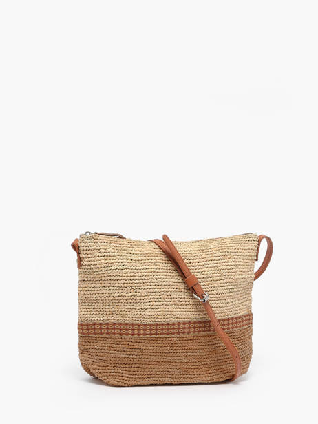 Cross Body Tas L'atelier Du Crochet Le voyage en panier Beige l'atelier du crochet AM730 ander zicht 4
