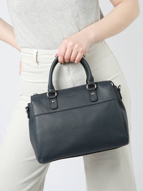 Handtas Confort Leder Hexagona Blauw confort 22641 ander zicht 1