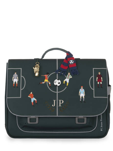 Boekentas It Bag Midi 2 Compartimenten Jeune premier Groen daydream boys B