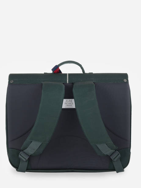 Boekentas It Bag Midi 2 Compartimenten Jeune premier Groen daydream boys B ander zicht 4