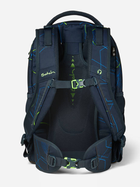 Rugzak 2 Compartimenten Satch Blauw pack SIN1 ander zicht 3
