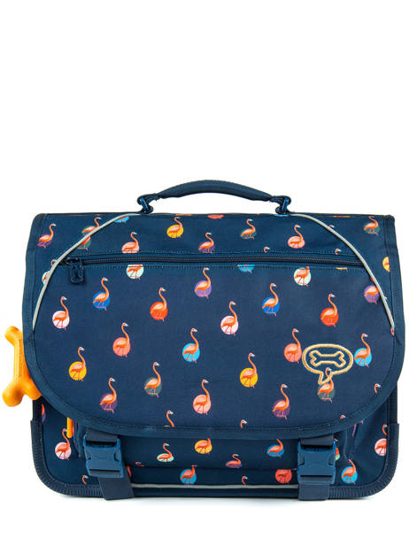 Boekentas 2 Compartimenten Lily Girls Stones and bones Blauw girls G